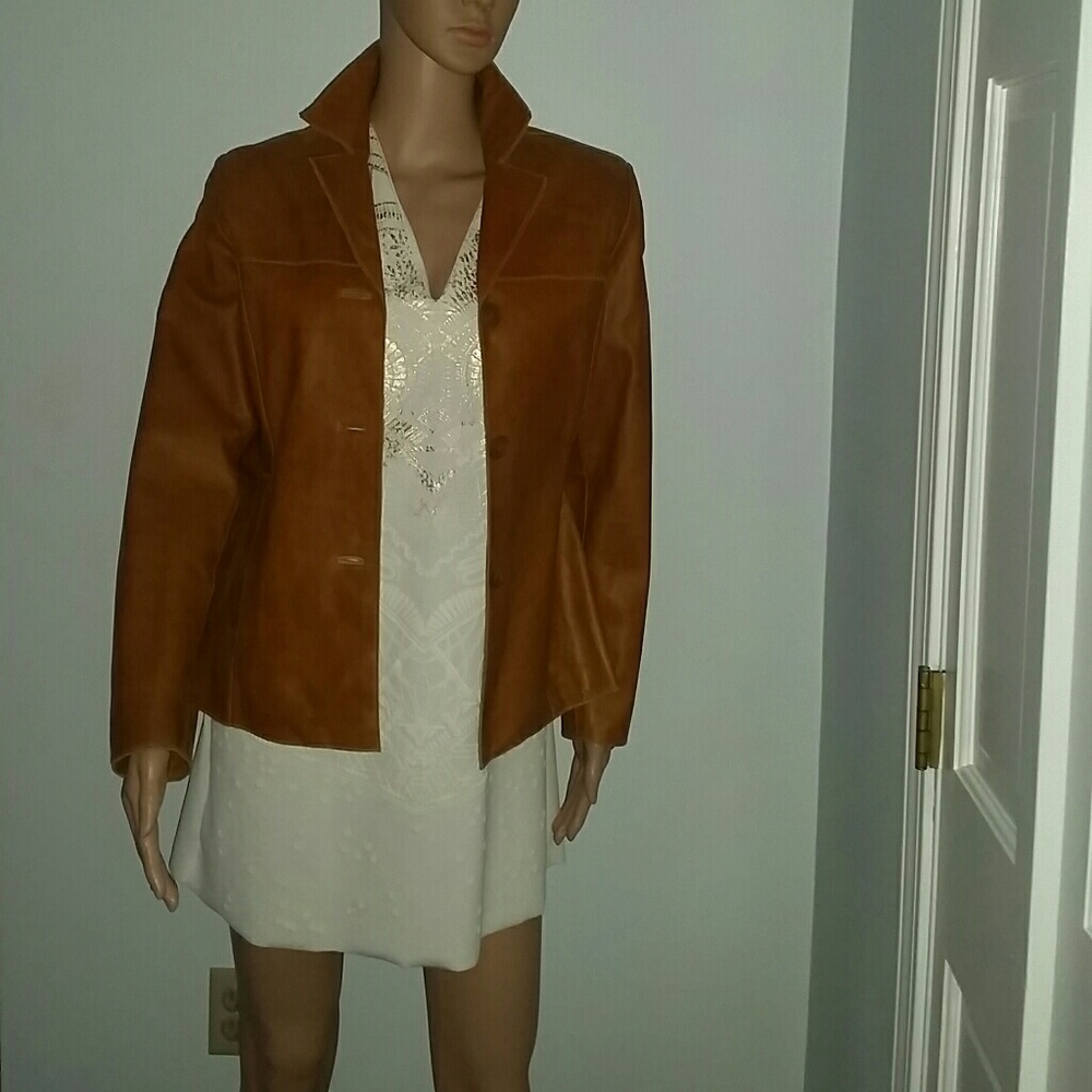 Vintage Mossimo Leather Jacket - image 2